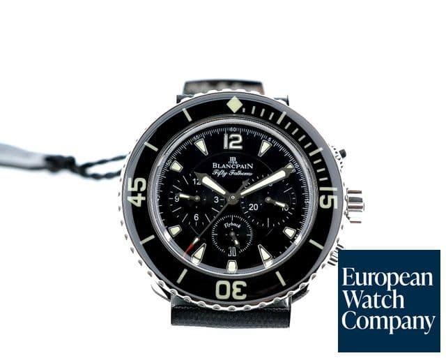 Image of Blancpain Fifty Fathoms Flyback Chronograph SS / Deployant 