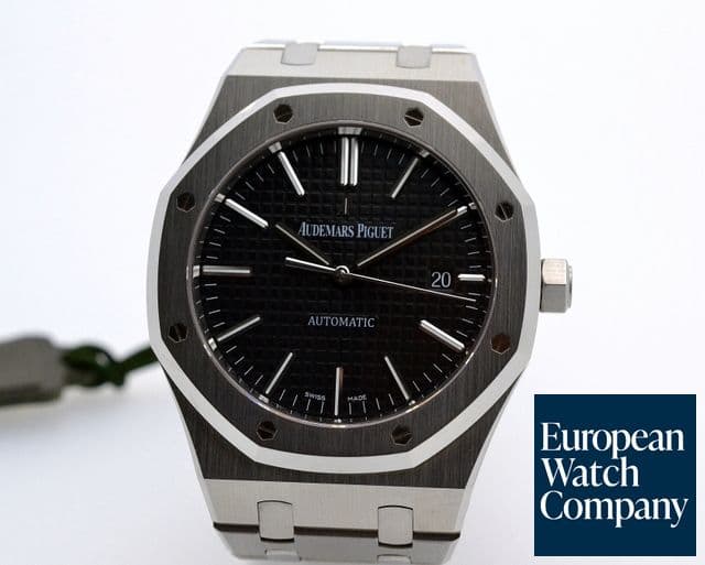 Image of Audemars Piguet Royal Oak Black Dial SS / SS 41MM