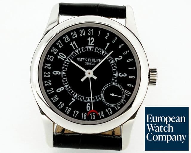 Image of Patek Philippe Calatrava Black Dial 18K WG
