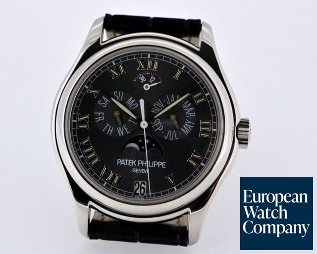 Image of Patek Philippe Annual Calendar Power Reserve Grey Dial Platinum 