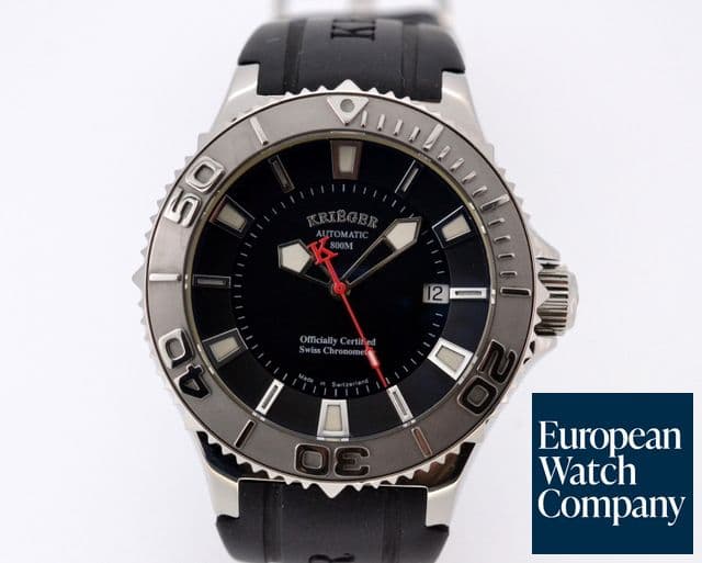 Image of Krieger Sea Stallion Automatic SS / Rubber 