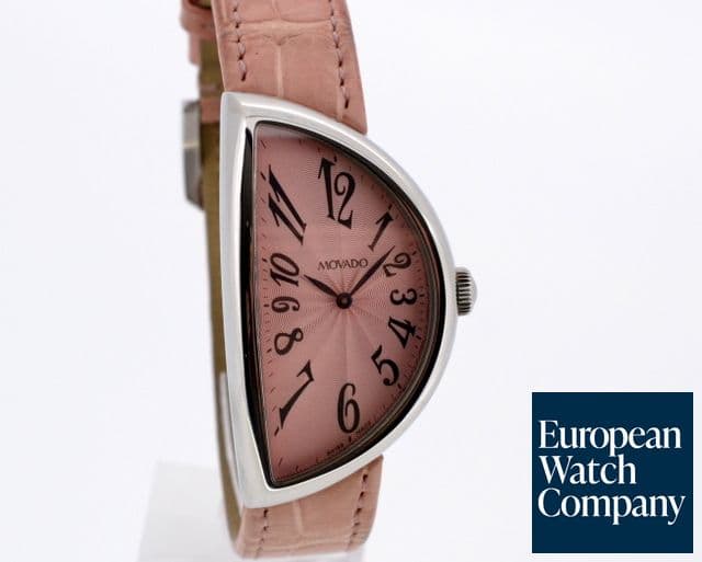 Image of Movado Semi Moon SS Pink Dial 