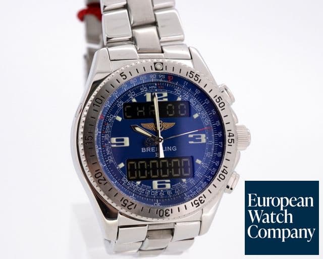 Image of Breitling B-1 Professional Blue Dial SuperQuartz SS / SS