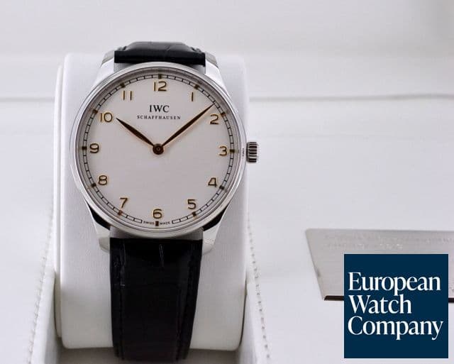 Image of IWC Portuguese Pure Classic SS White Dial 