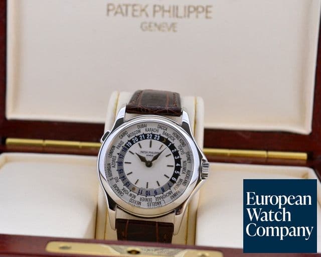 Image of Patek Philippe World Time 18K White Gold 