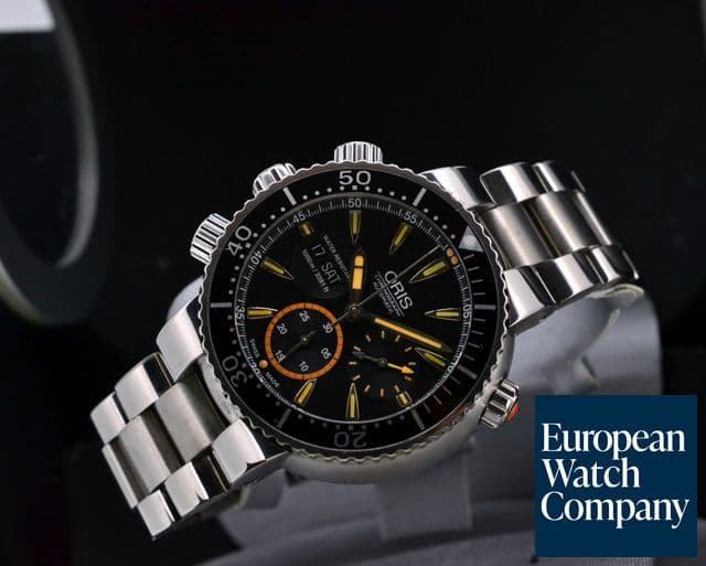 Image of Oris Divers Carlos Coste Chronoraph Edition Titanium 
