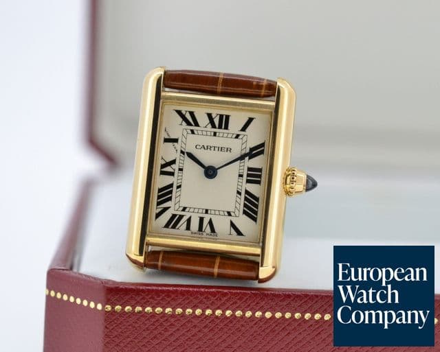 Image of Cartier Tank Louis 18k Yellow Gold Quartz 