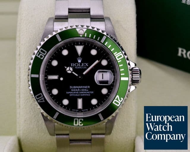 Image of Rolex Submariner 50th Anniversary SS Green Bezel