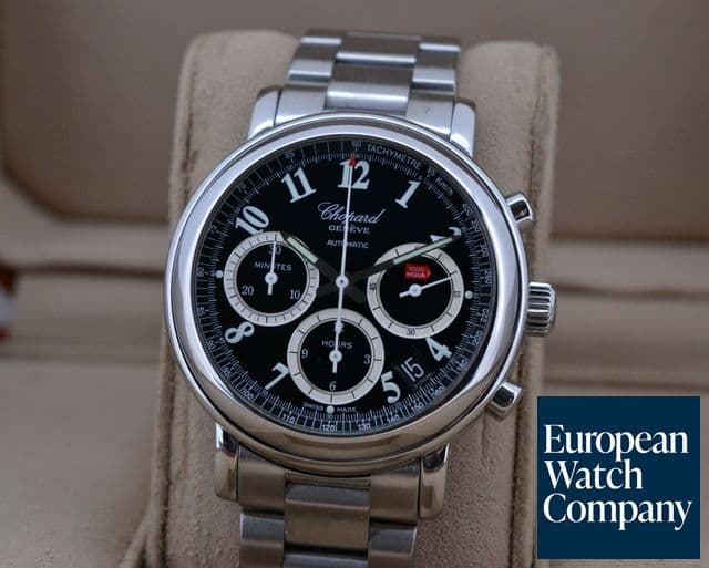 Image of Chopard Mille Miglia Chronograph Black Dial SS / SS
