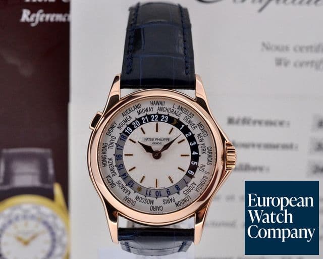 Image of Patek Philippe World Time 18K Rose Gold 