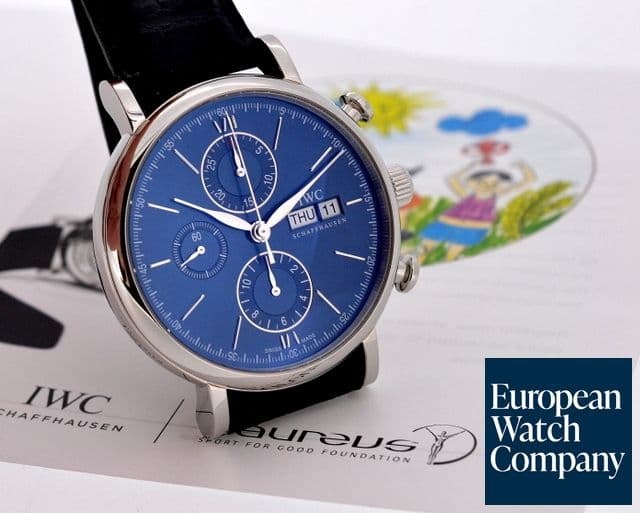 Image of IWC Portofino Chronograph SS Laureus Sport Edition