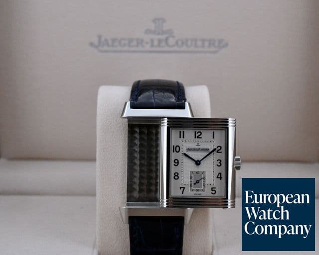 Image of Jaeger LeCoultre Reverso Grande Taille SS Silver Dial 