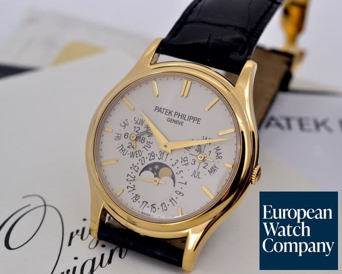 Image of Patek Philippe Perpetual Calendar 18K Yellow Gold