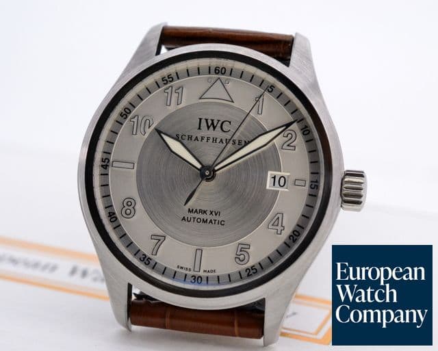 Image of IWC Mark XVI Spitfire SS Silver Dial
