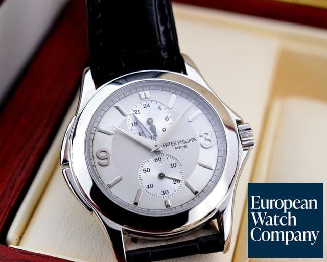Image of Patek Philippe Travel Time Silver Dial 18K White Gold