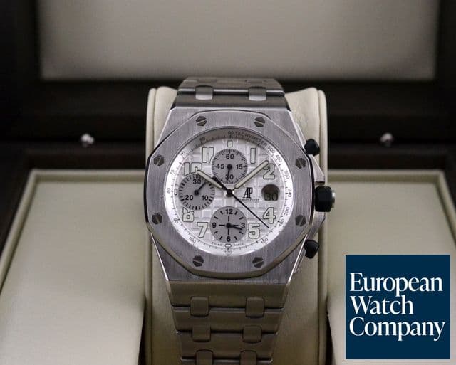 Image of Audemars Piguet Royal Oak Offshore Silver Dial Titanium / Titanium 