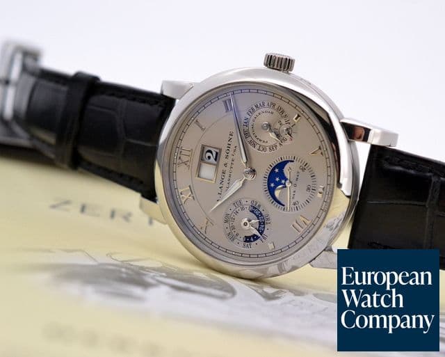 Image of A. Lange and Sohne Langematik Perpetual Calendar Platinum