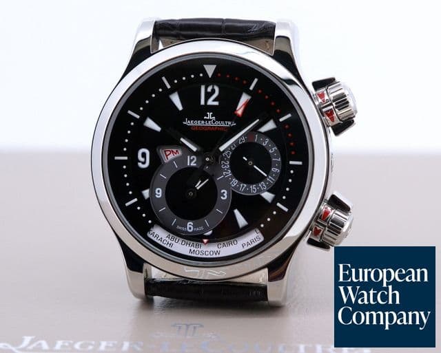 Image of Jaeger LeCoultre Master Compressor Geographic SS 