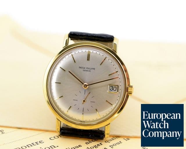 Image of Patek Philippe Vintage Calatrava Automatic 18K Yellow Gold 