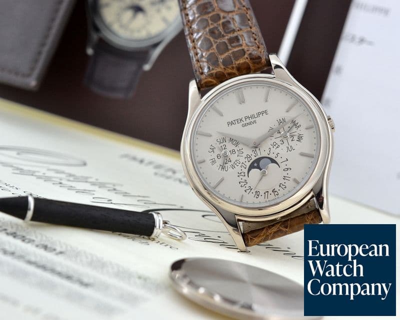 Image of Patek Philippe Perpetual Calendar 18K White Gold 