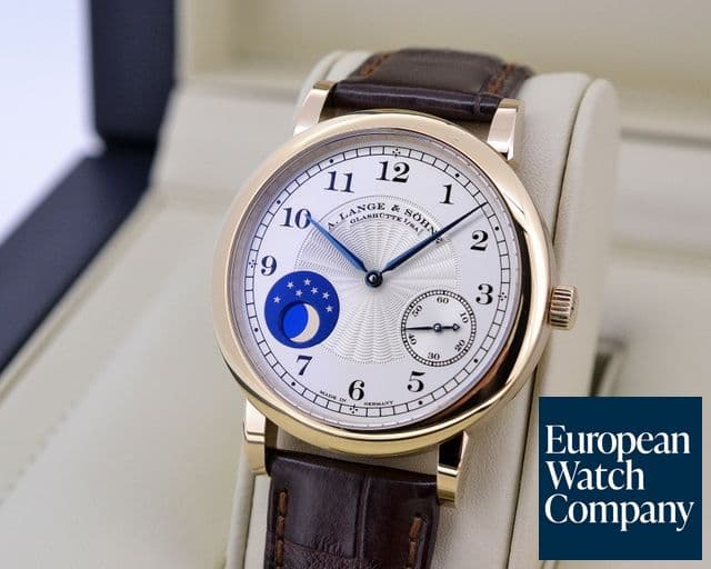 Image of A. Lange and Sohne 1815 Moonphase Honey Gold Hommage to FA Lange