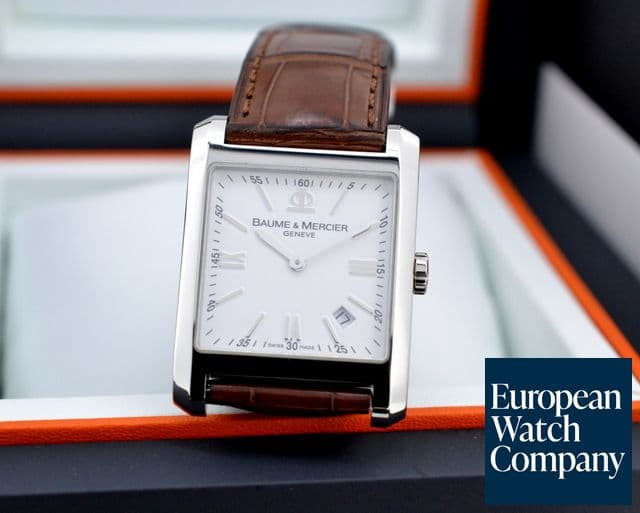 Image of Baume & Mercier Hampton Classic SS White Dial 

