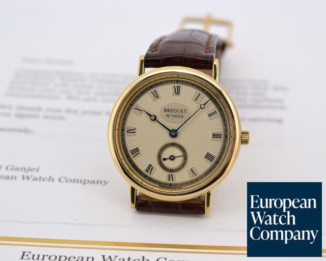 Image of Breguet Classique Manual Wind 18K Yellow Gold