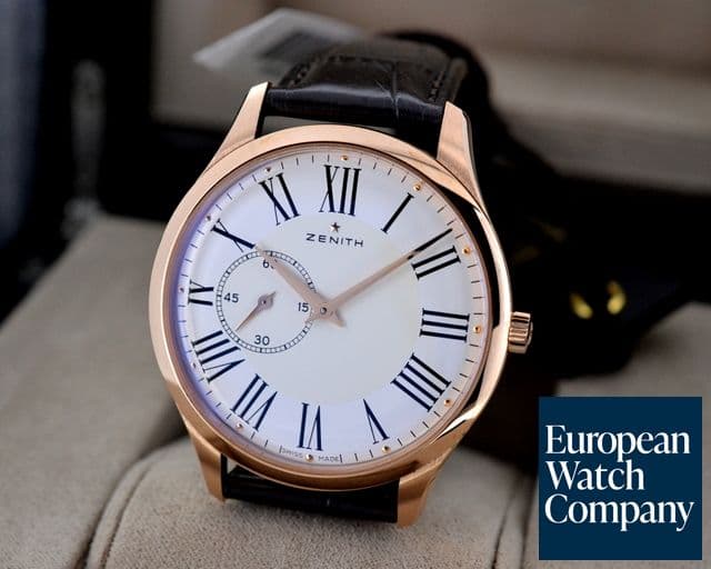 Image of Zenith Elite Ultra Thin 18K Rose Gold Automatic 