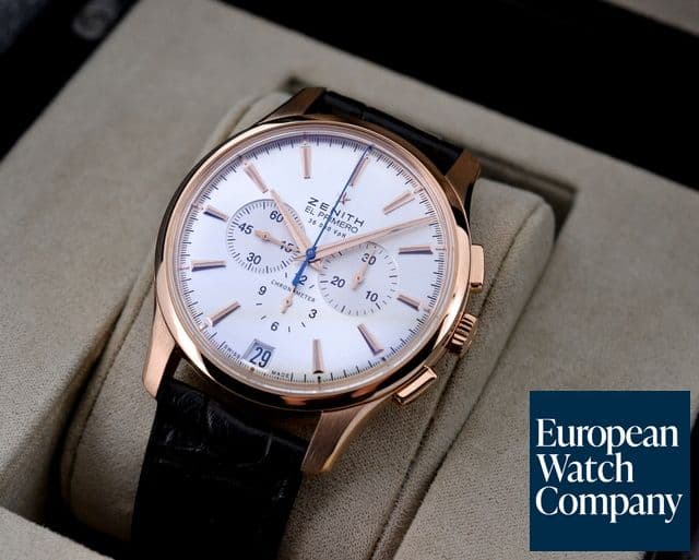 Image of Zenith Captain Chronograph 
18K Rose Gold 44MM