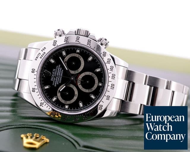 Image of Rolex Daytona SS Black Dial