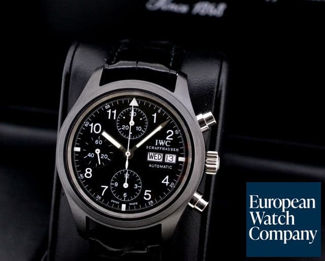 Image of IWC Flieger Pilot Chronograph Ceramic 