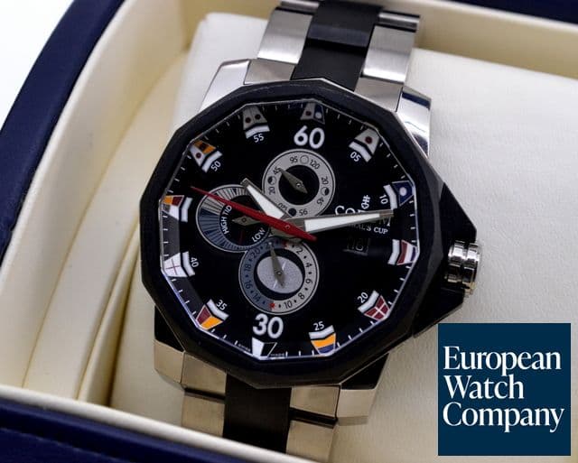 Image of Corum Admiral's Cup Tides 48 Titanium / Rubber
