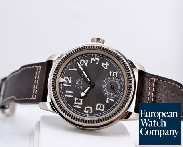 Image of IWC Vintage Collection Pilot Watch 18K White Gold