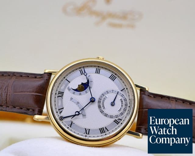 Image of Breguet Classique Power Reserve Moon 18K Yellow Gold 
