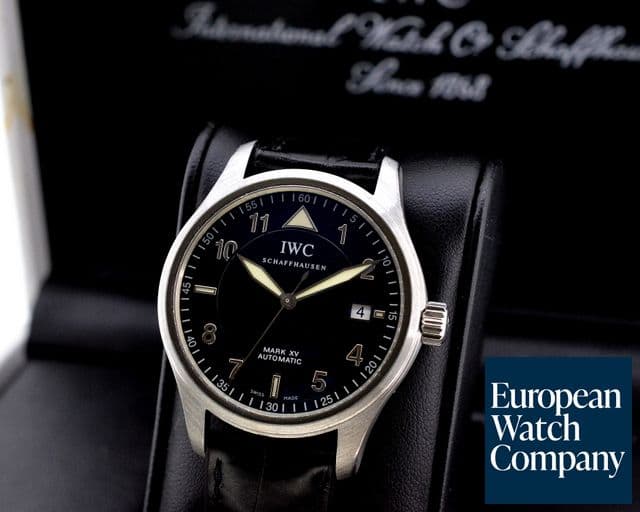 Image of IWC Mark XV Spitfire SS Black