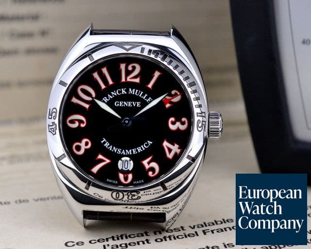 Image of Franck Muller TransAmerica Automatic SS Black Dial 