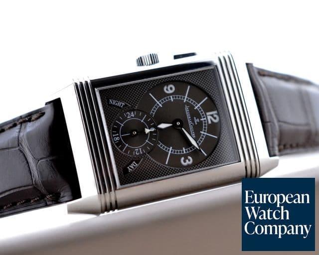 Image of Jaeger LeCoultre Reverso Duo Night / Day Manual Wind SS 

