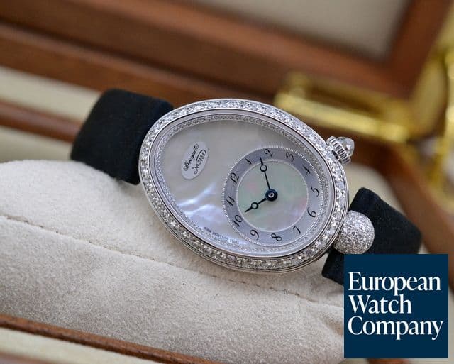Image of Breguet Reine De Naples Mother of Pearl 18K White Gold / Diamonds