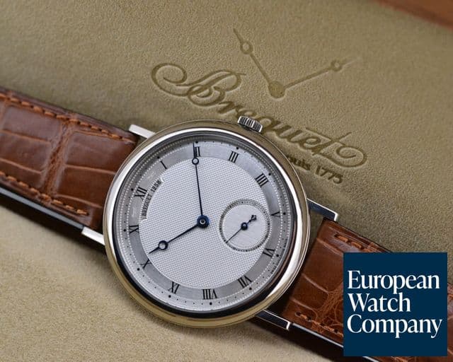 Image of Breguet Classique Automatic 18K White Gold / Guilloche Dial