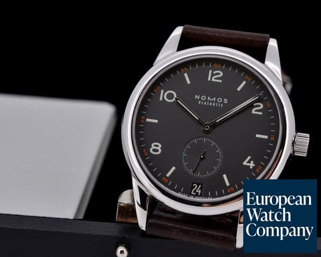 Image of Nomos Club Manual Wind SS Ruthenium Dial with Date