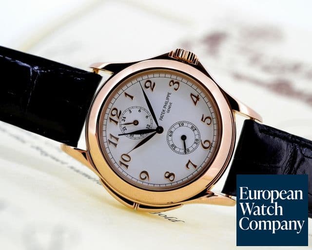 Image of Patek Philippe Travel Time 18K Rose Gold Arabic Numerals 