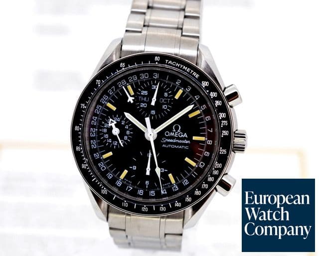 Image of Omega Speedmaster Day Date Black Dial SS / SS 