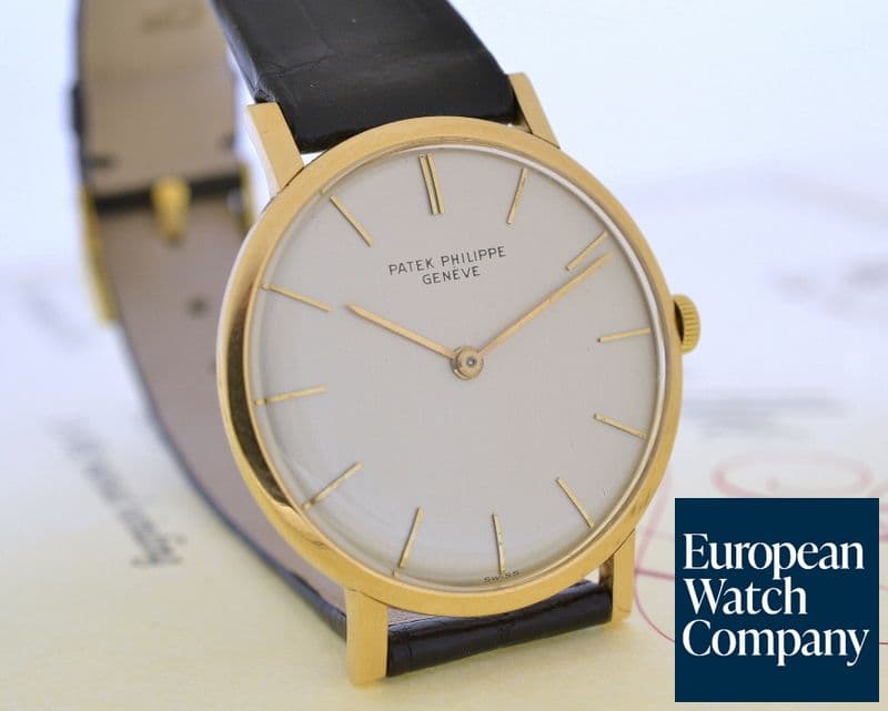 Image of Patek Philippe Vintage Manual Wind 18K Yellow Gold