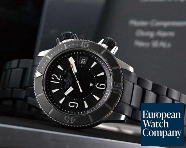 Image of Jaeger LeCoultre Master Compressor Diving Navy Seals Alarm / Articulated Rubber