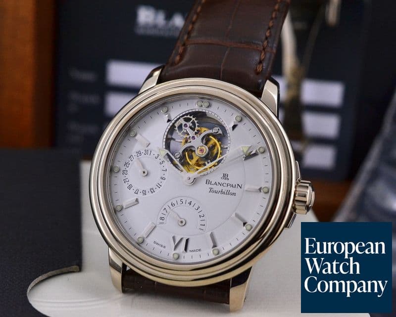 Image of Blancpain Tourbillon 18K White Gold / Manual Wind