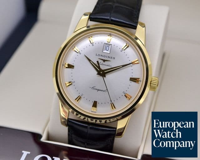 Image of Longines Conquest Heritage Automatic
18K Yellow Gold
