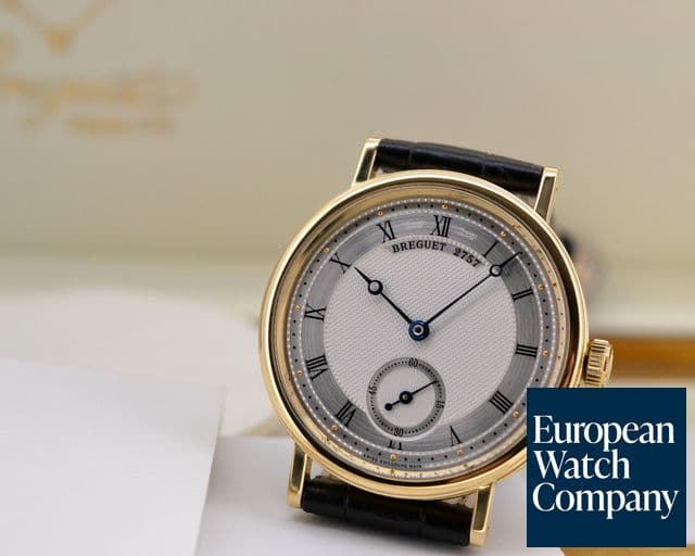 Image of Breguet Classic Manual Wind Power Reserve 18K Yellow Gold