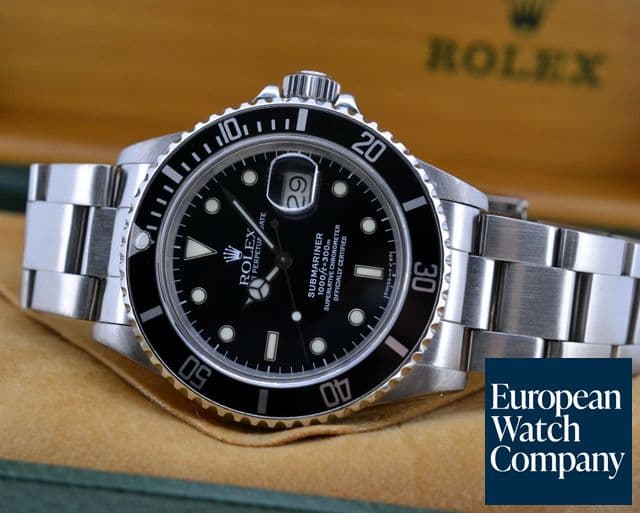 Image of Rolex Submariner SS Black Dial