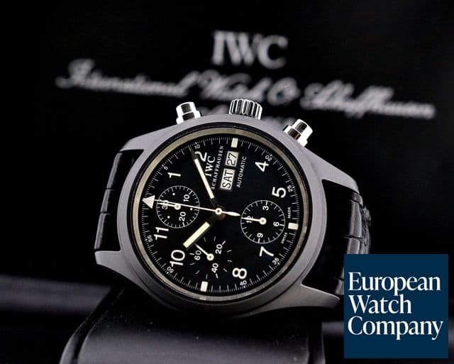 Image of IWC Flieger Pilot Chronograph Ceramic 