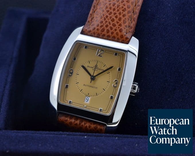 Image of Baume & Mercier Hampton SS Automatic Salmon Dial